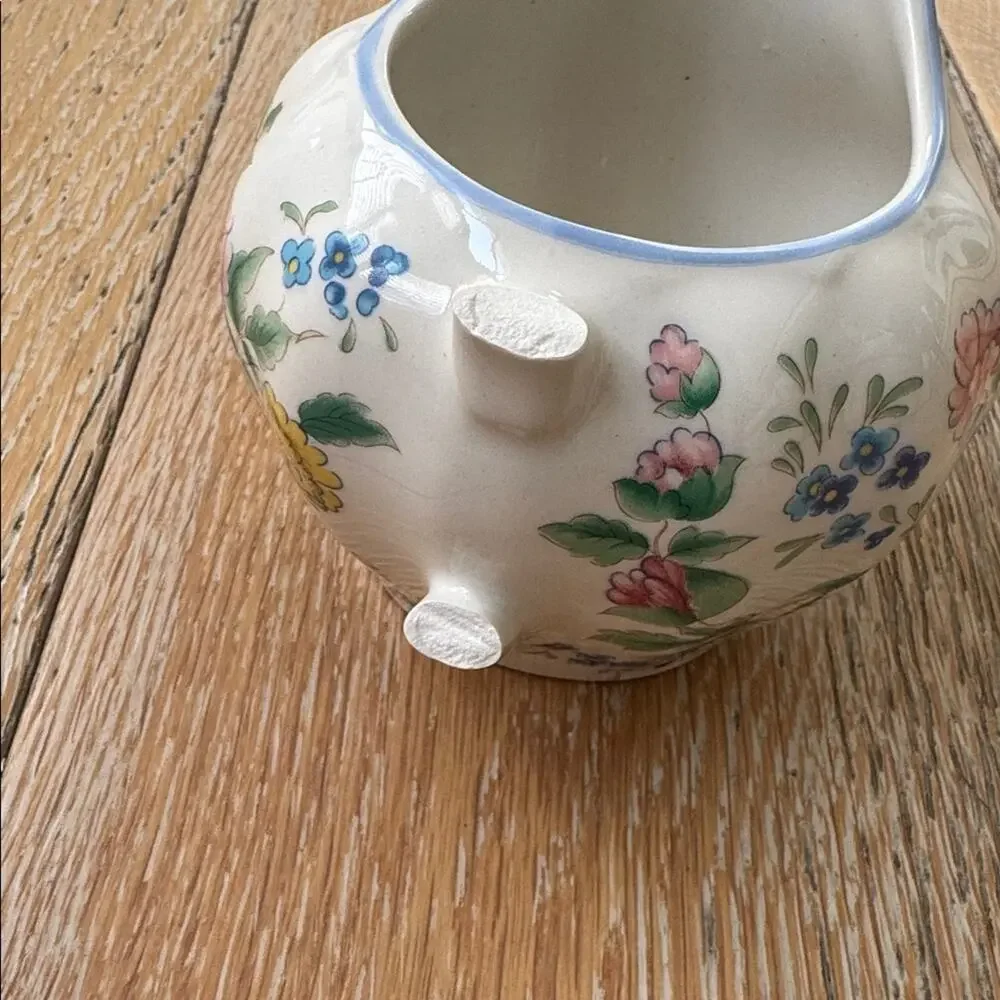 Vintage Laura Ashley Hazelbury Creamer 90s Floral Cottagecore As Is